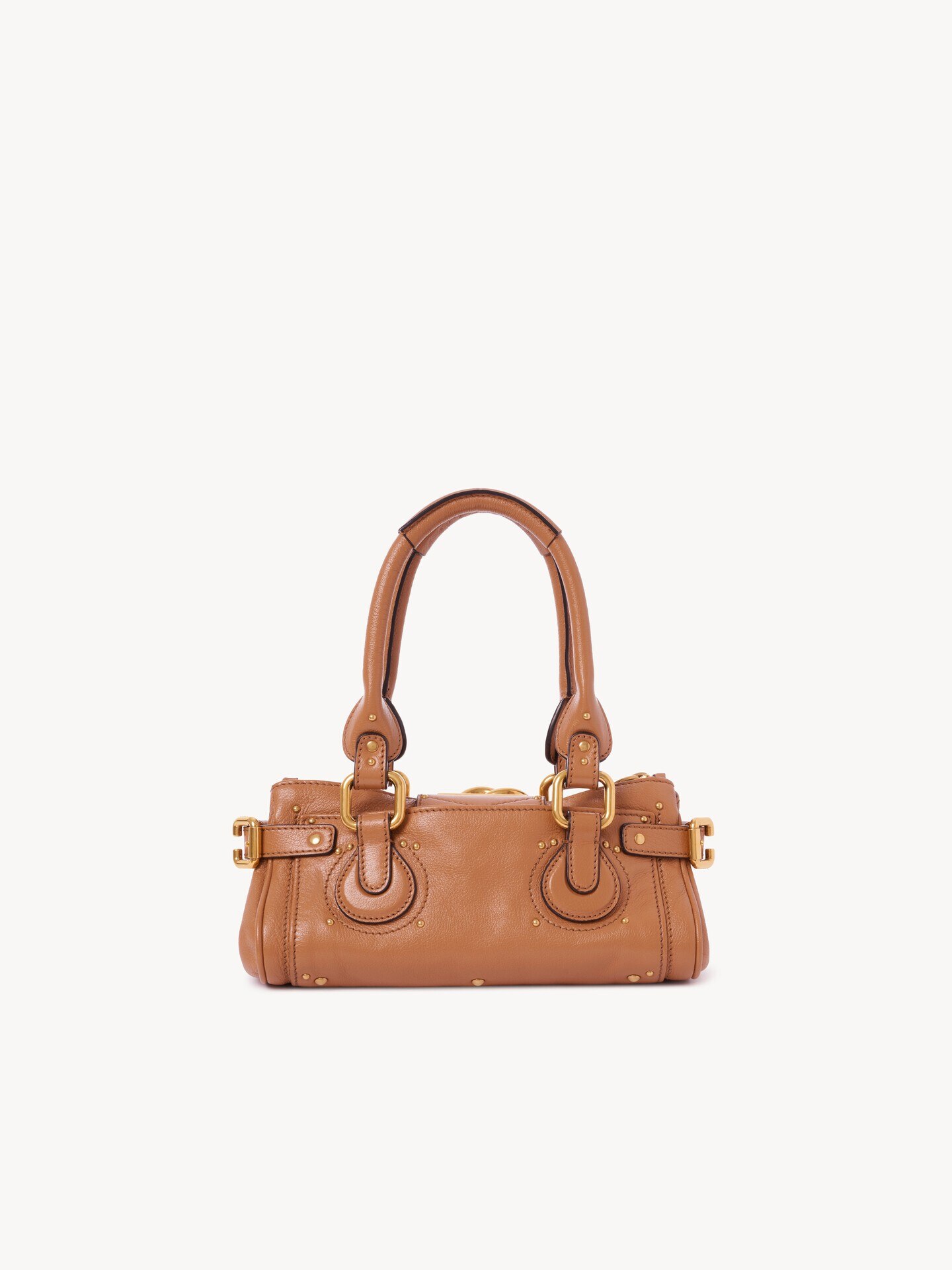 Small Paddington bag in grained leather - 4.0