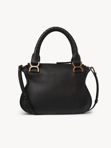 Small Marcie bag in grained leather - 8