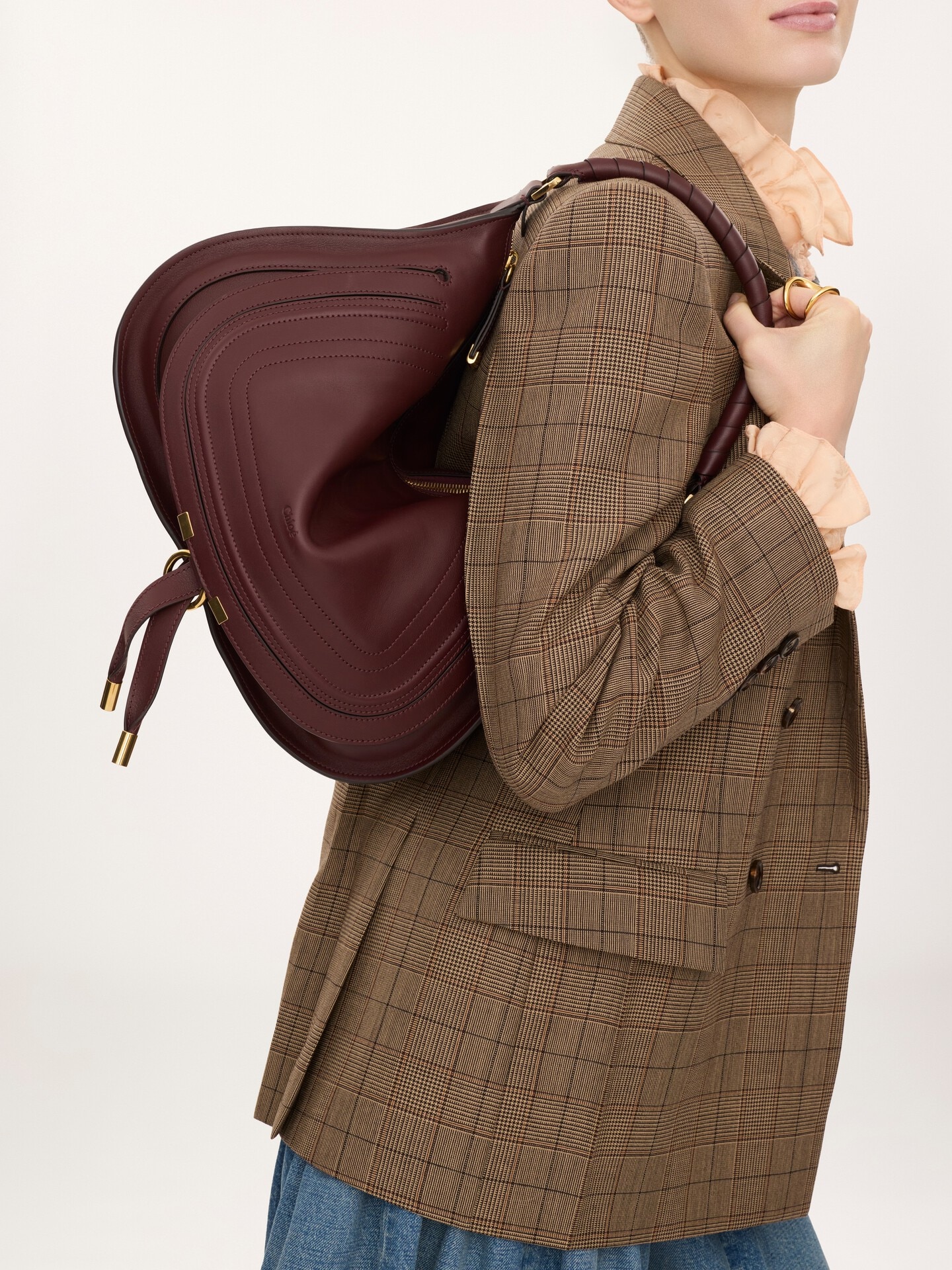 Marcie shoulder bag in soft leather - 2.0