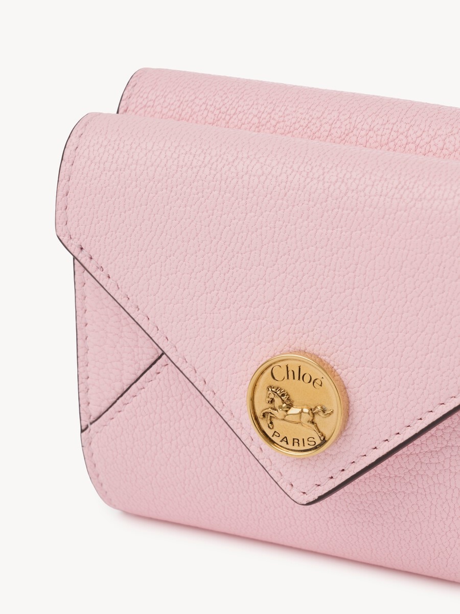 Small Envelope tri-fold in grained leather - 5