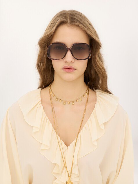 Chlo&eacute; Wavy sunglasses