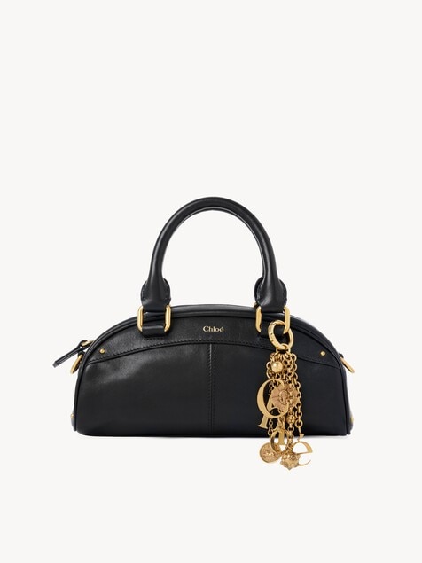 Small Chlo&eacute; bowling bag in soft leather