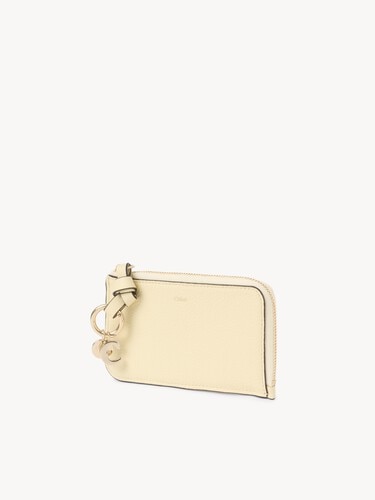Alphabet wallet in grained leather - 3