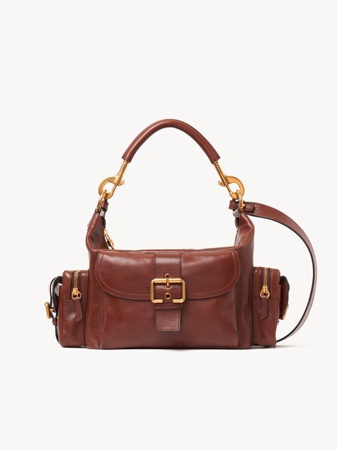 シャイニーレザー製Camera Bag