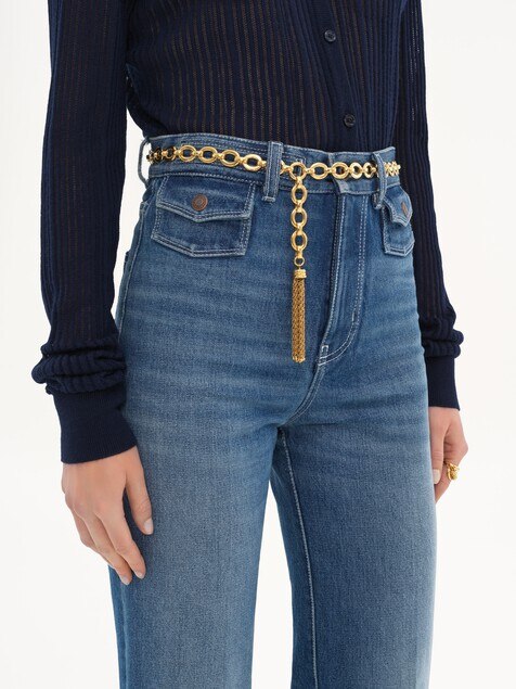Ceinture Chlo&eacute; Pompoms