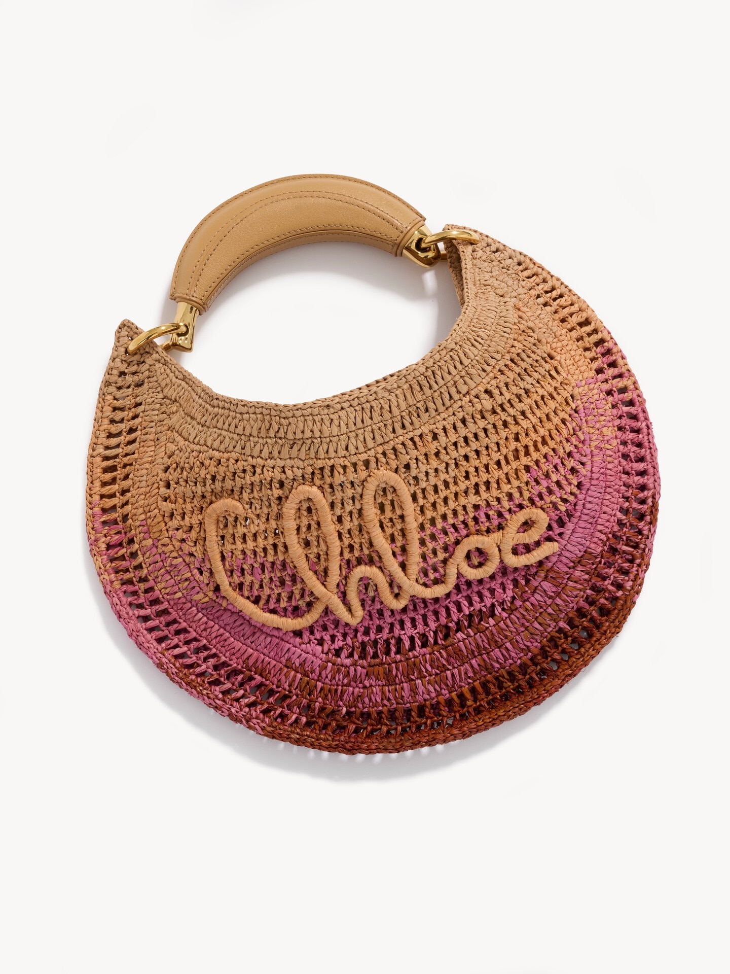 Summer Banana hobo bag in raffia - 6