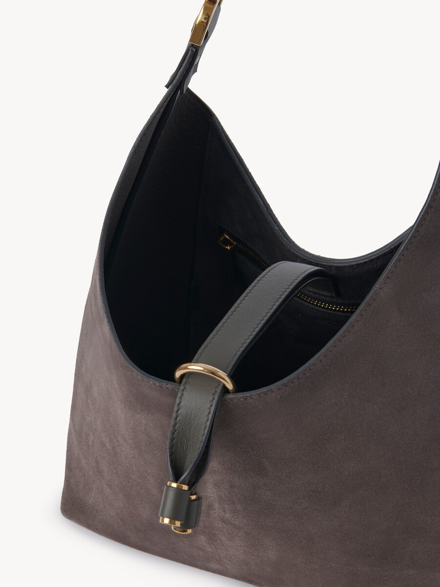 Kleine Marcie Hobo Bag aus Wildleder - 8