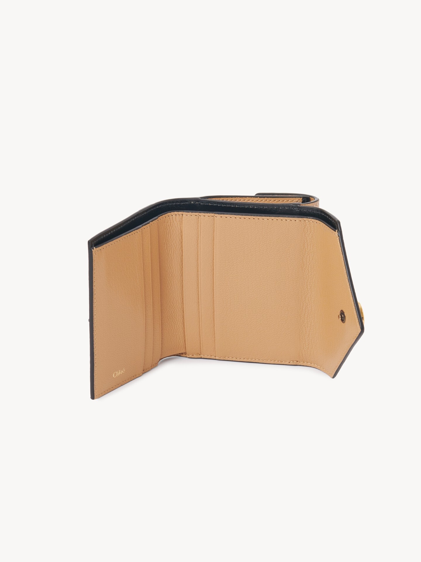Small Envelope tri-fold in grained leather - 5