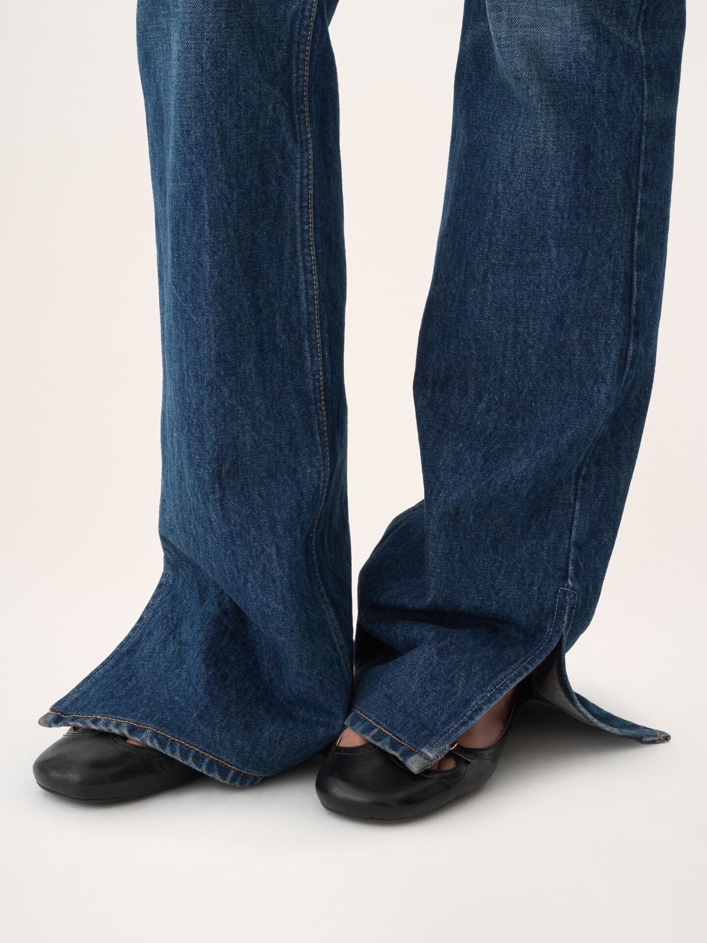 Straight jeans in denim - 5