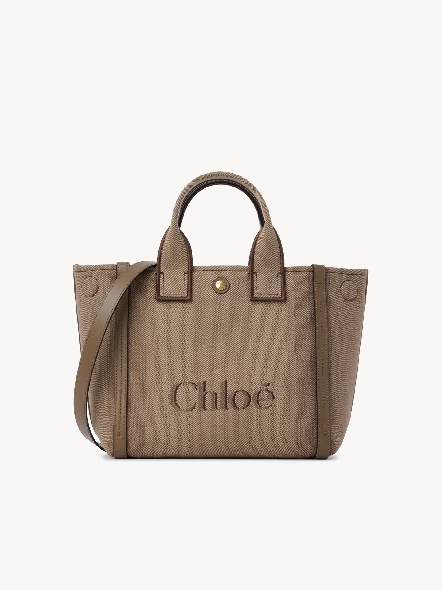Small Chlo&eacute; Carry tote bag in canvas - 5