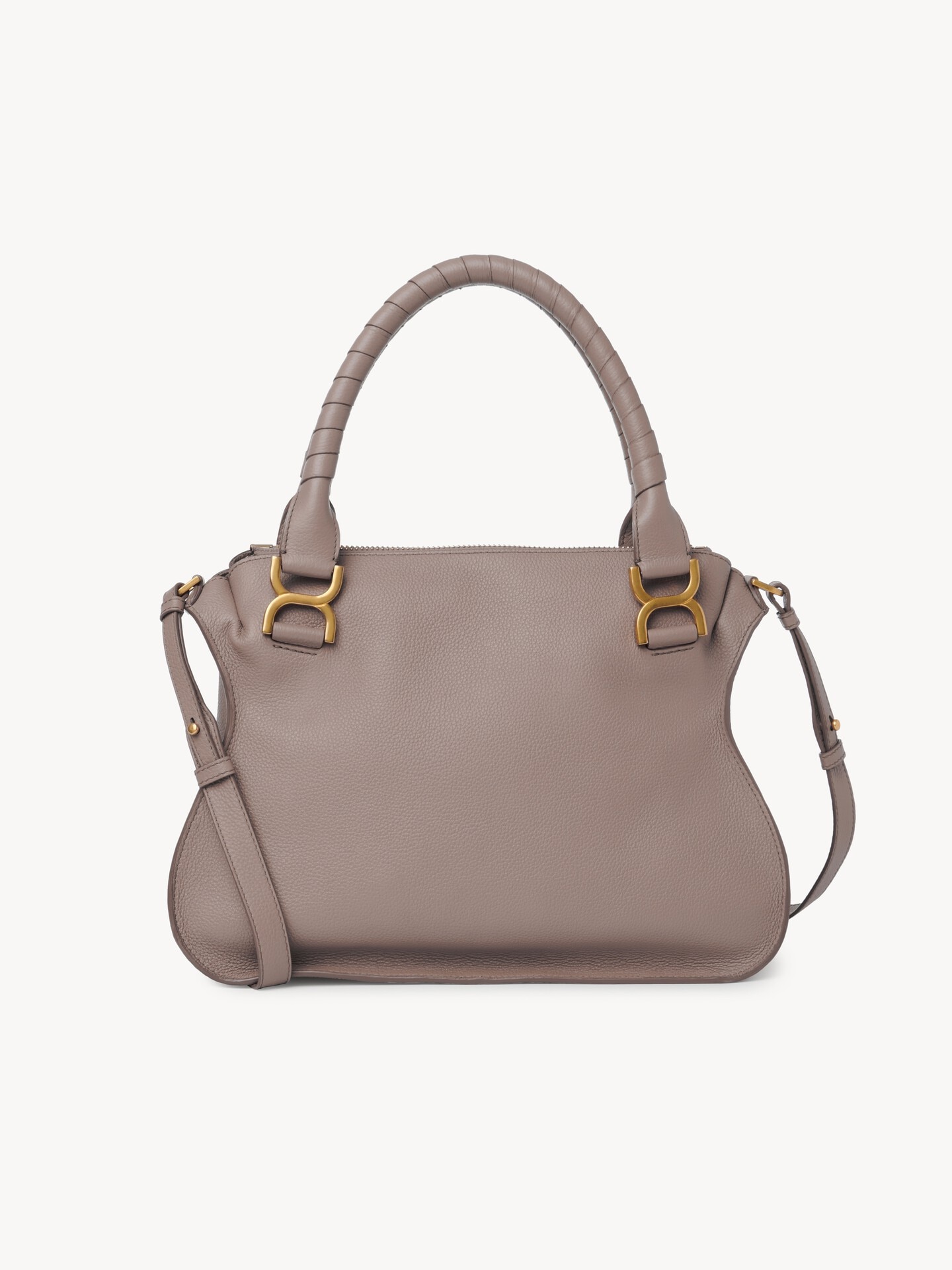 Small Marcie bag in grained leather - 5.0