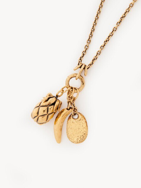The Chlo&eacute; Fruits necklace