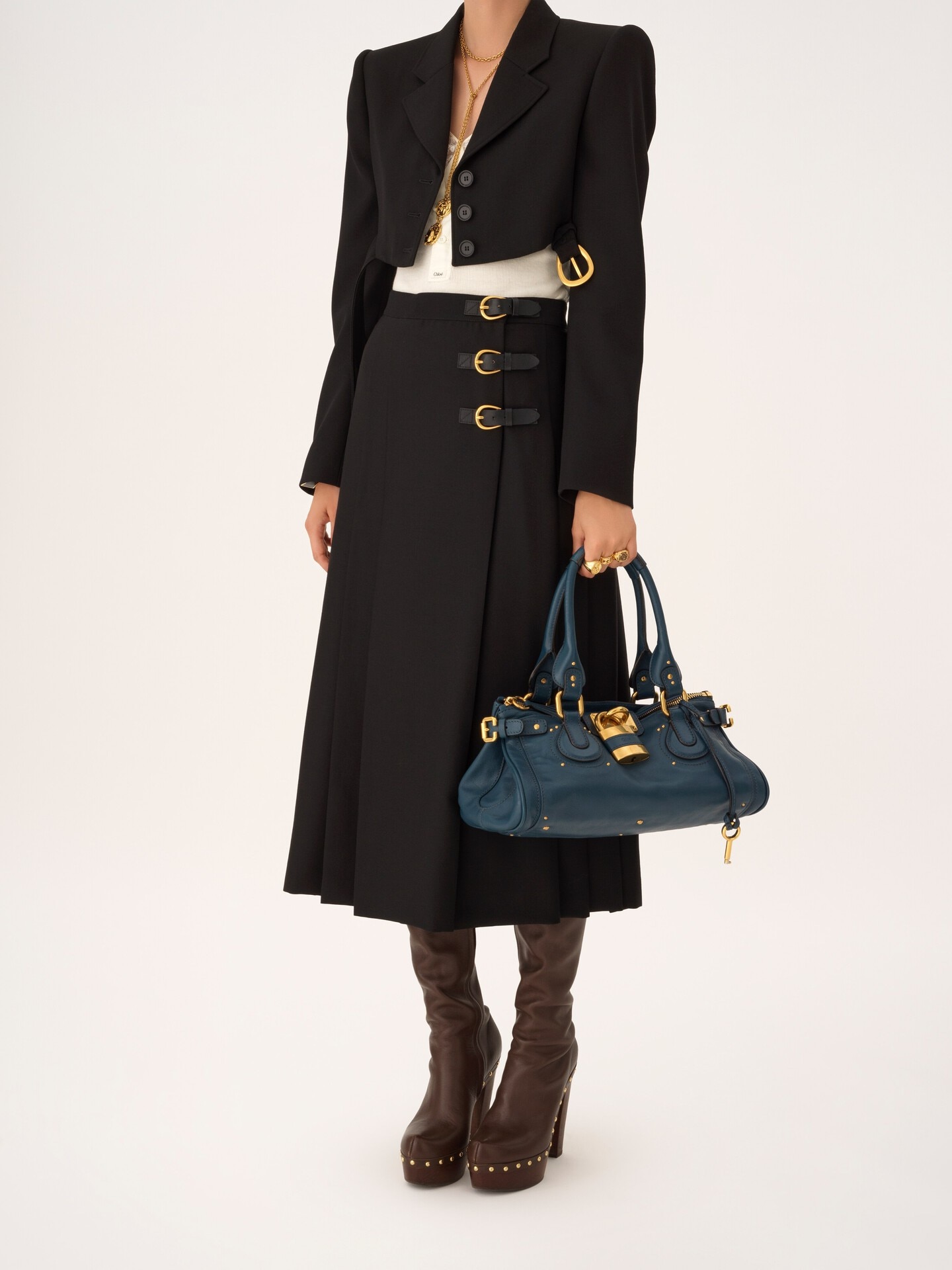 Paddington bag in grained leather - 10