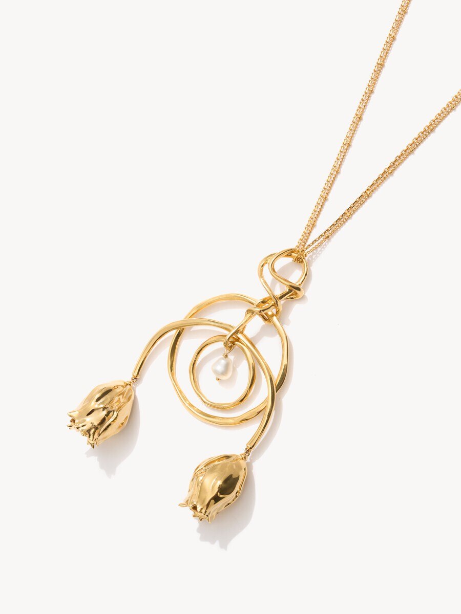 The Chlo&eacute; Tulip pendant necklace - 4