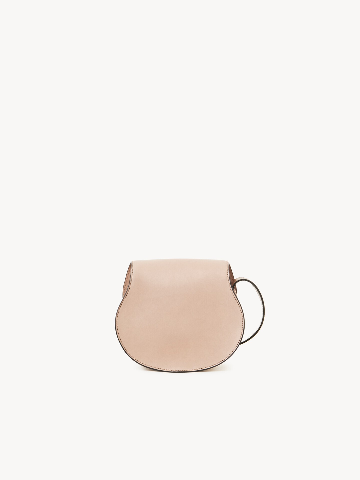 Small Marcie saddle bag in shiny leather - 5