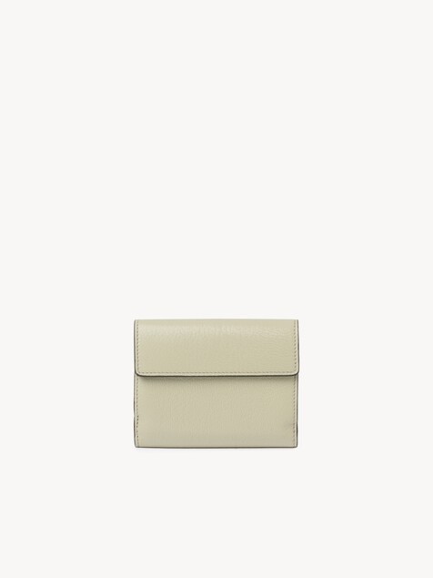 Small Envelope tri-fold in grained leather