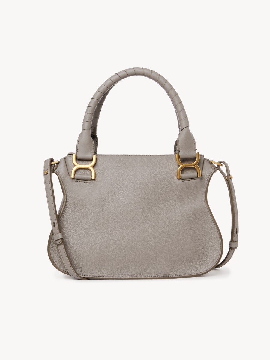Small Marcie bag in grained leather - 4
