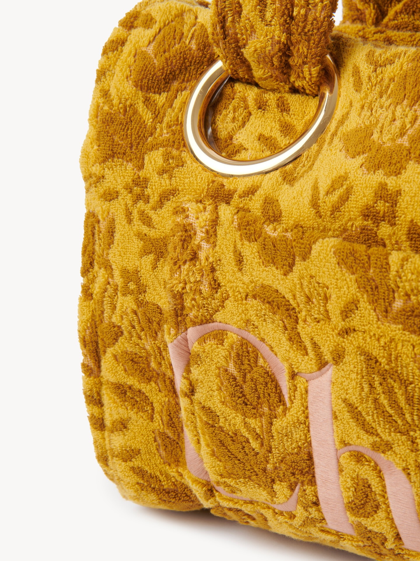 Bolso tote grande Chlo&eacute; Plage de rizo de jacquard - 7