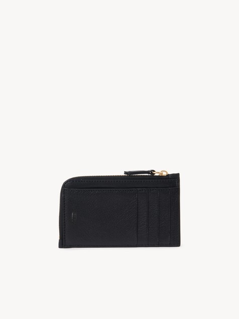Small Paddington purse with card slots in grained leather
