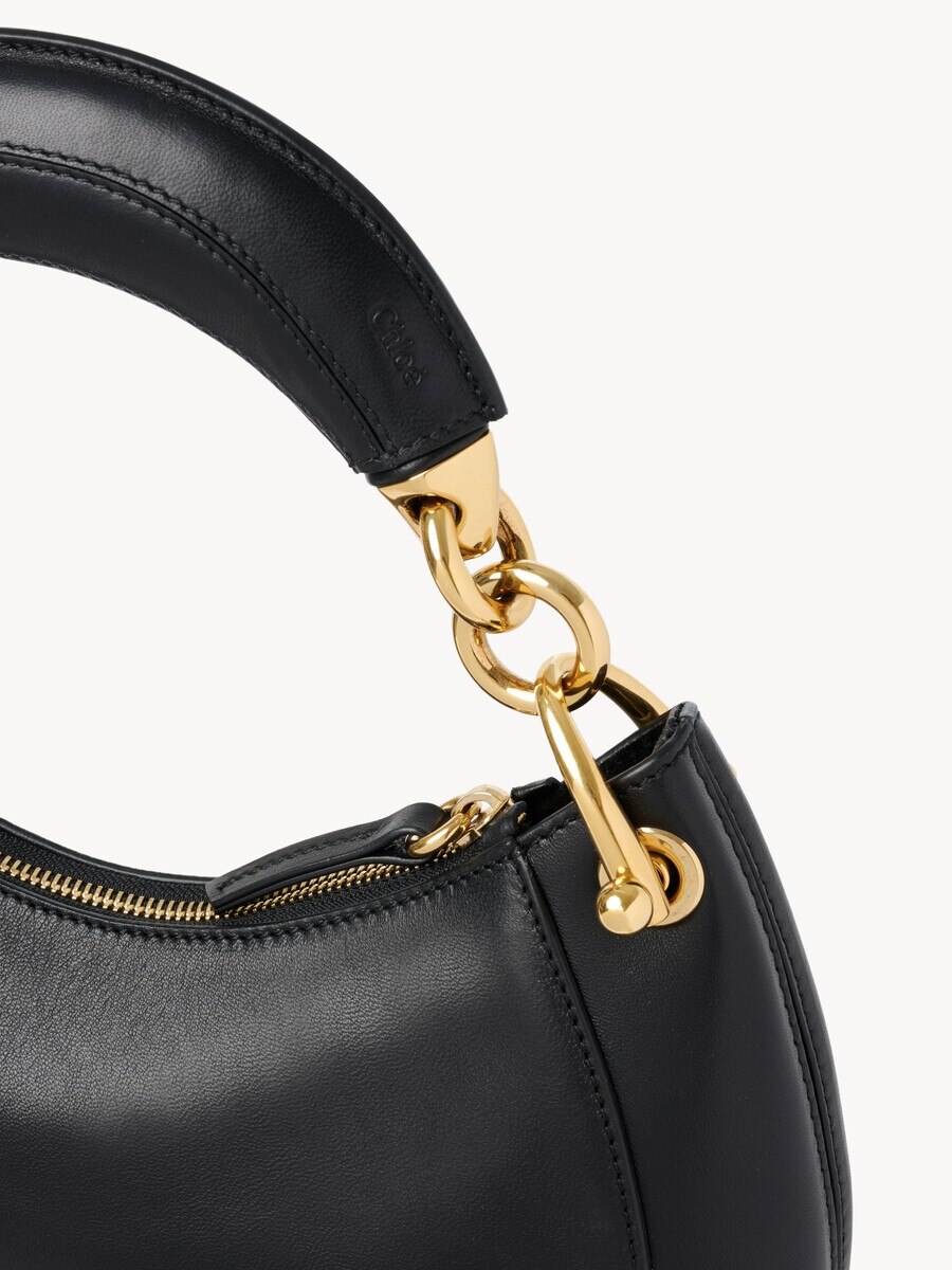 Small Chlo&eacute; Banana zipped hobo in soft leather - 7