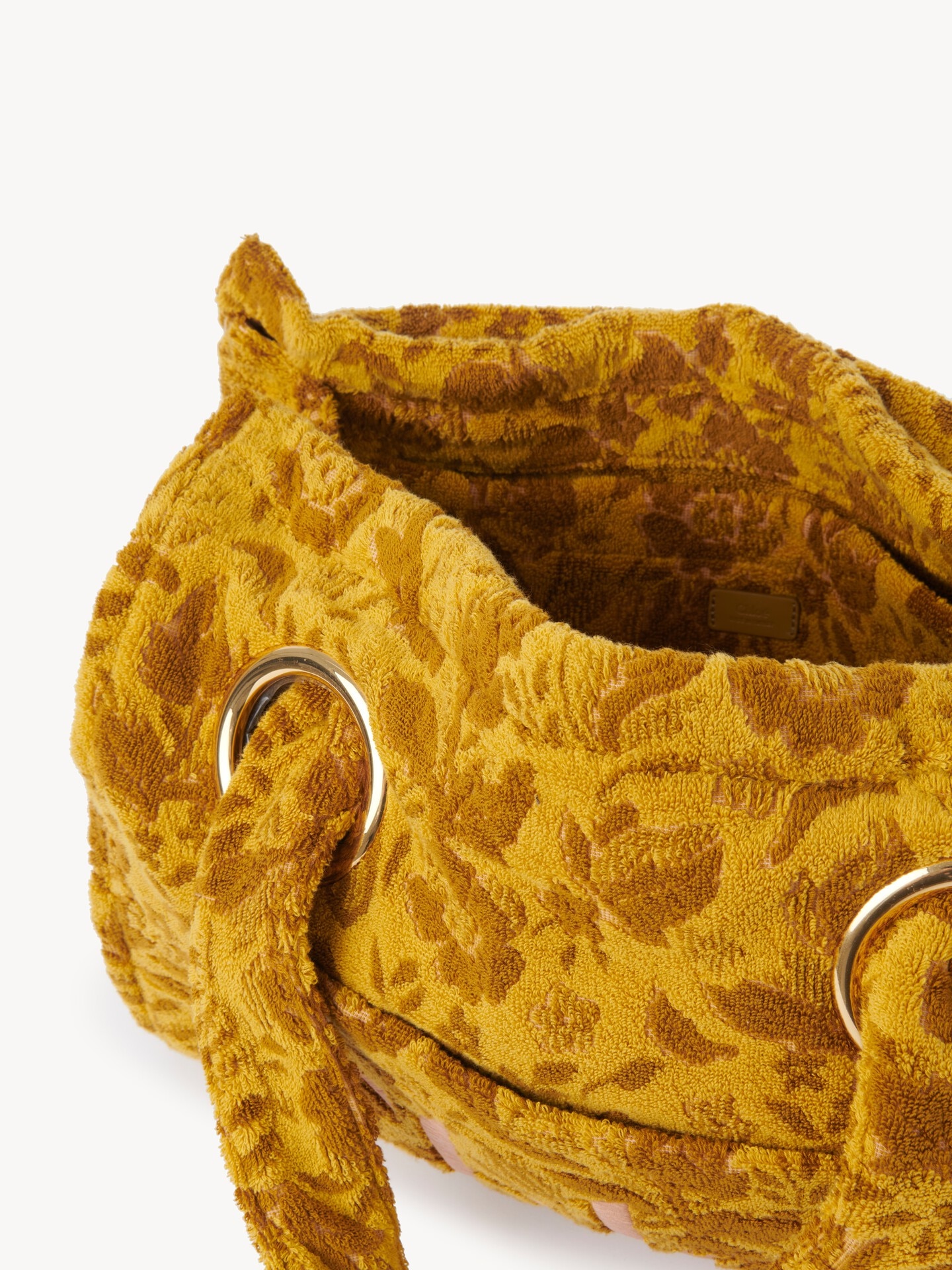 Large sac cabas Chlo&eacute; Plage en jacquard &eacute;ponge - 6