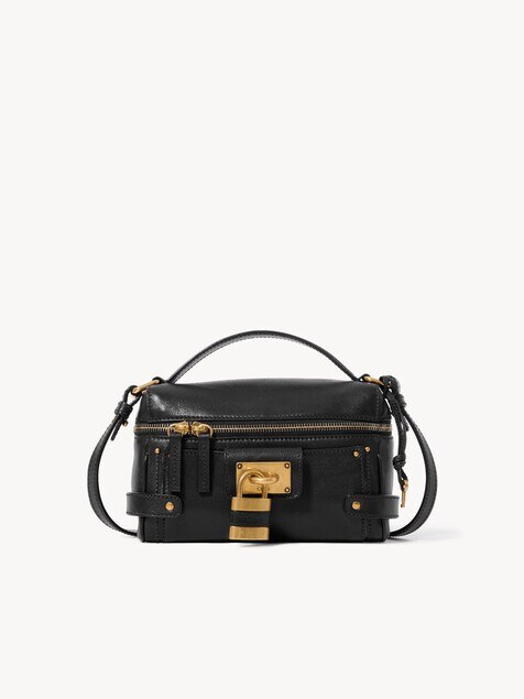 Bolso neceser Paddington de cuero granulado