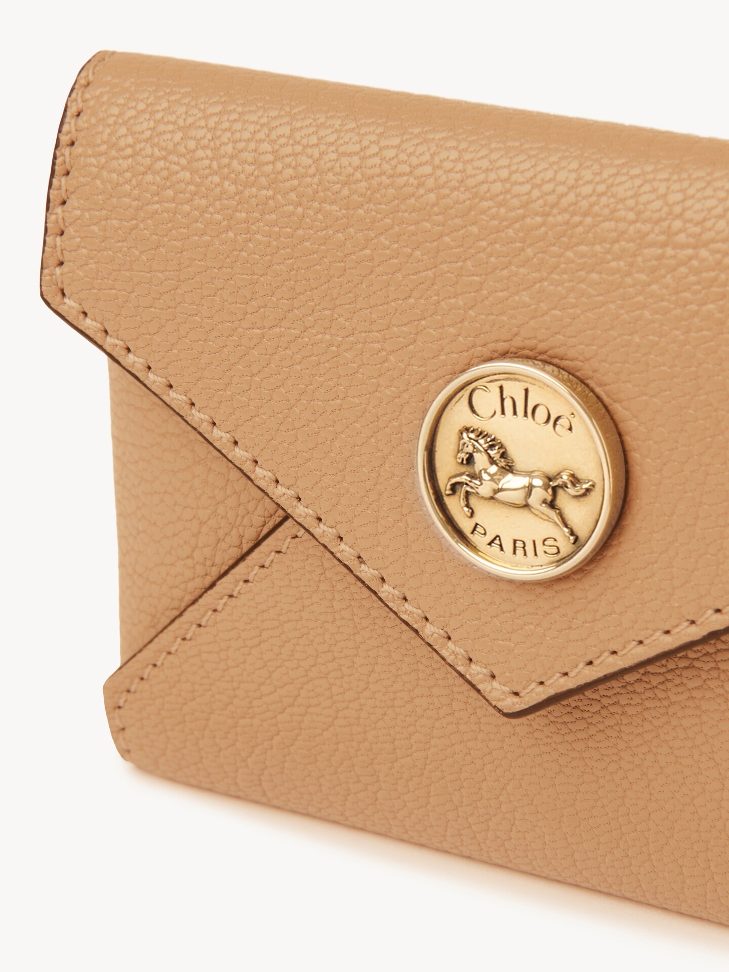 Portacarte Envelope in pelle granata - 6