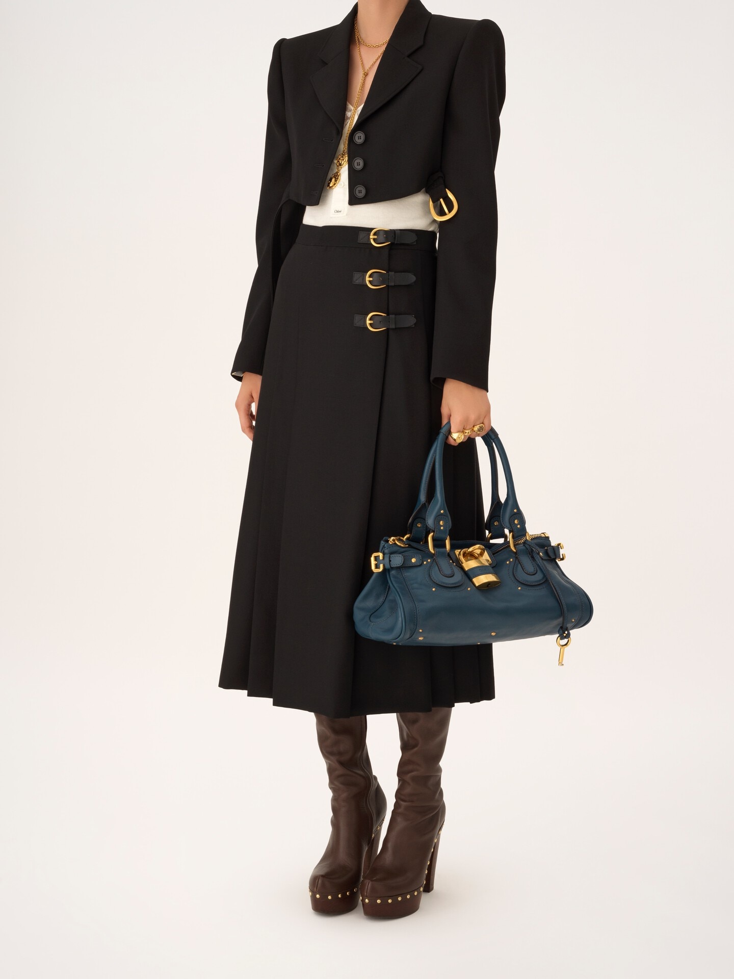 Paddington bag in grained leather - 9