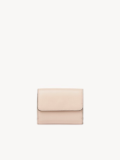 Mini Chlo&eacute; Iconic tri-fold in shiny leather