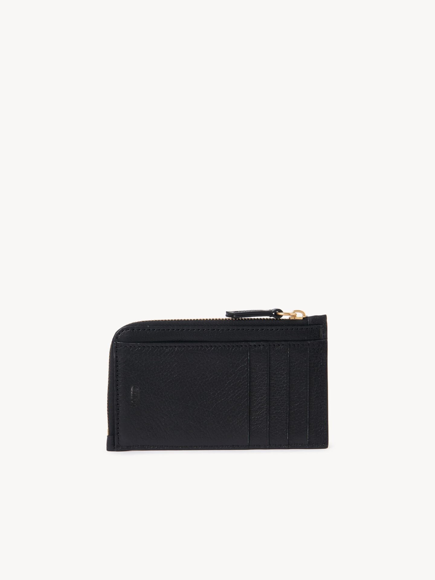 Small Paddington purse with card slots in grained leather - 3.0