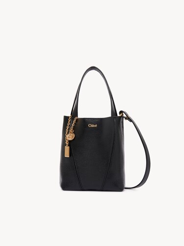 Chloé Petit Sac Cabas Noir Chloé Petit Sac Chloé Heritage Marron