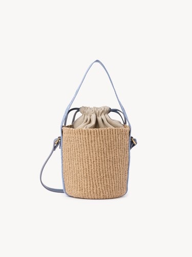 Small Woody basket in natural fibers - 7