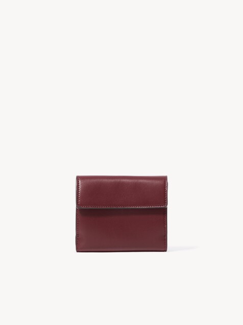 Small Envelope tri-fold in soft & suede leather