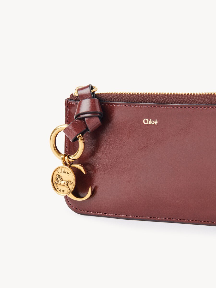 Cartera Alphabet de cuero brillante - 6
