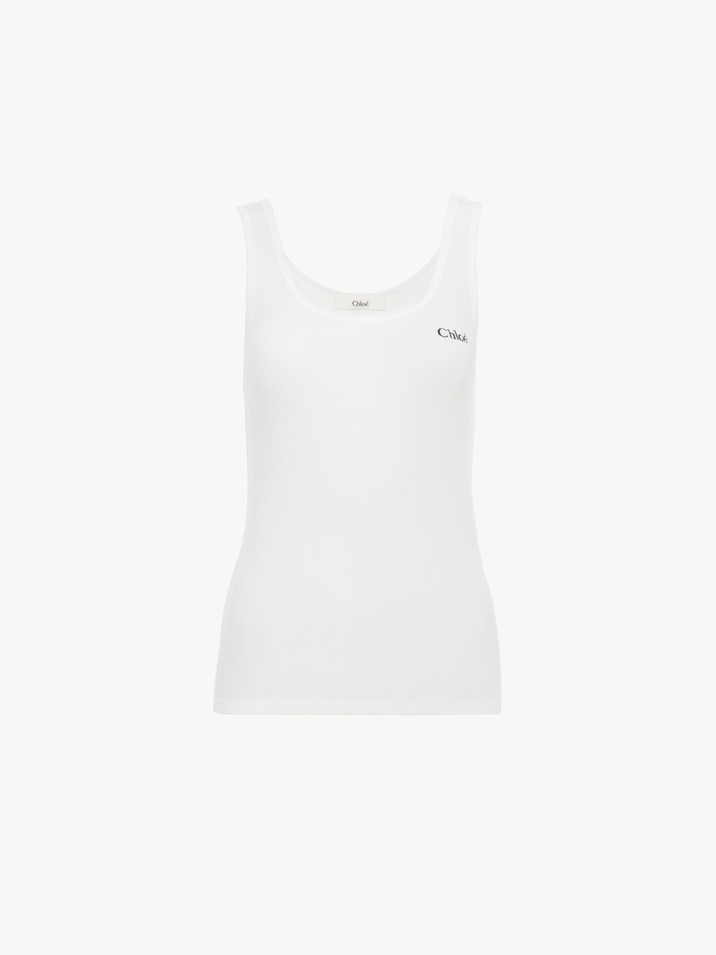 Puff-sleeve cropped top in cotton poplin - 1