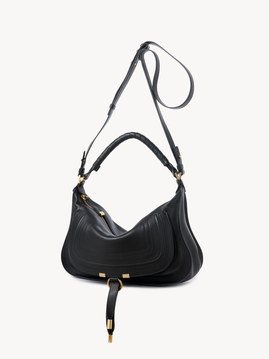 Small Marcie shoulder bag in soft leather - 5