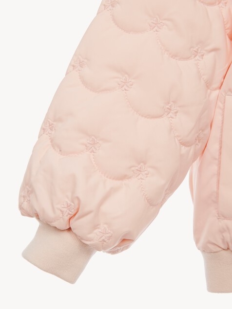 Blouson bomber &agrave; capuche enfant