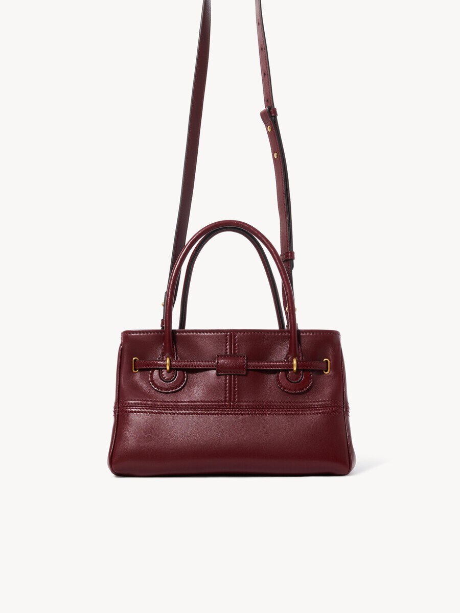 Bolso con asa superior Paddington Sling peque&ntilde;o de cuero suave - 5