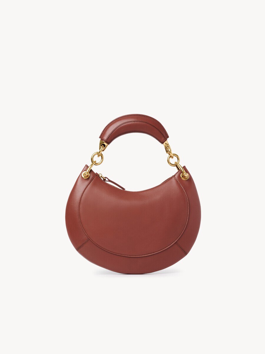 Small Chlo&eacute; Banana zipped hobo bag in soft leather - 5