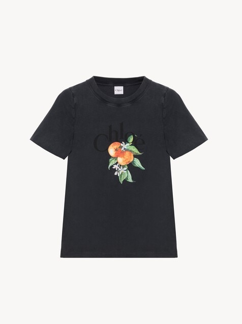 Baby fit logo T-shirt in cotton jersey