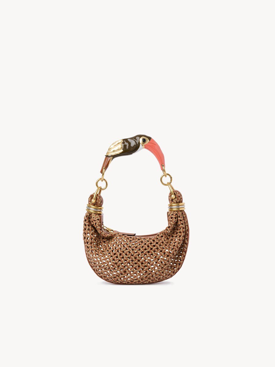 Small Bracelet Hobo bag in braided leather - 5
