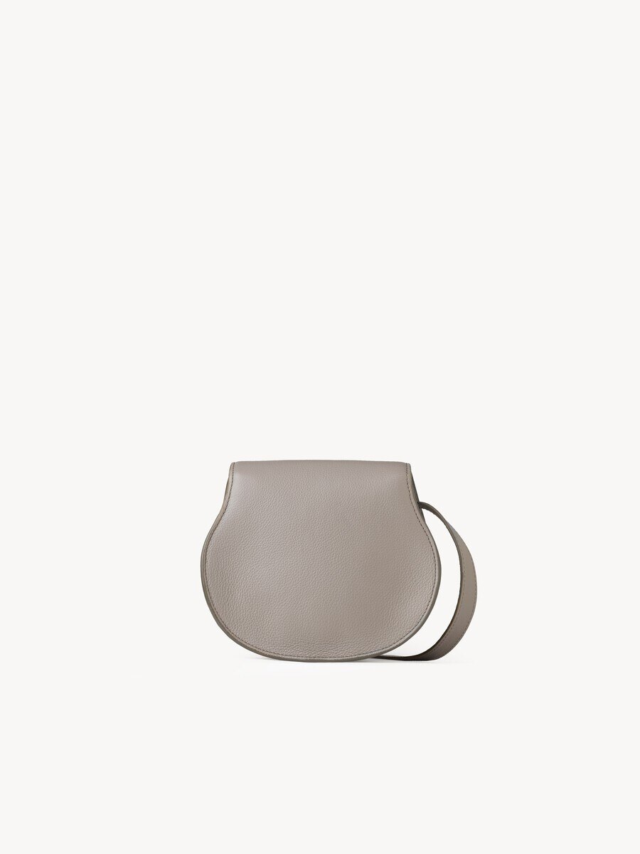 Small Marcie saddle bag in grained leather - 6
