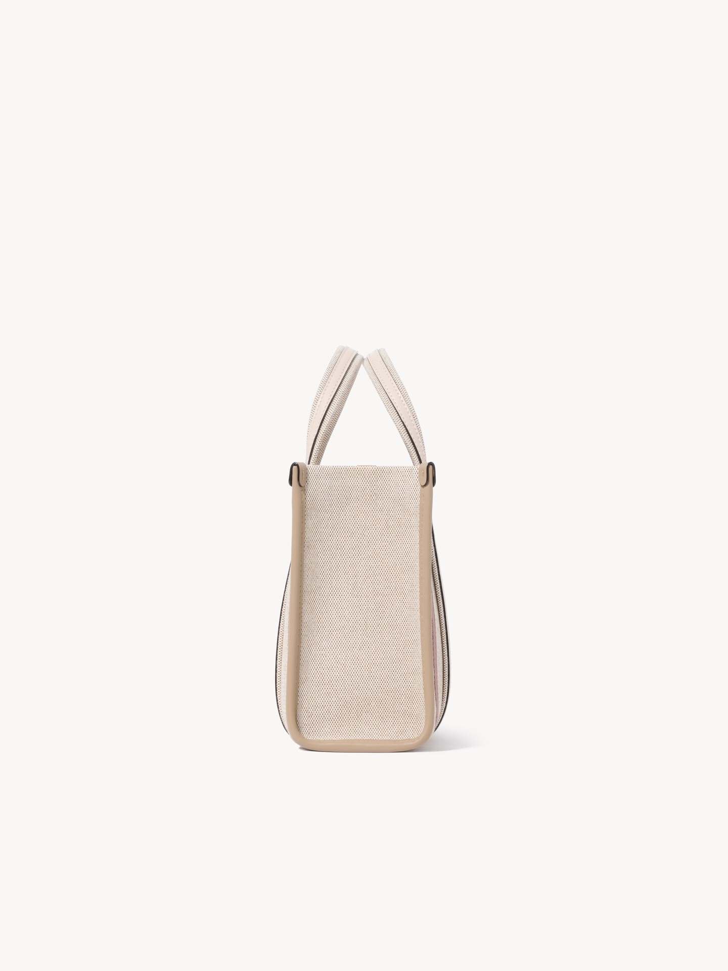 Small Woody Loop tote bag in canvas - 6.0
