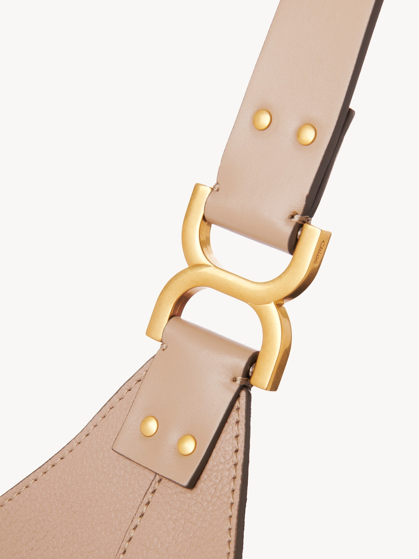 Marcie hobo bag in grained leather - 8