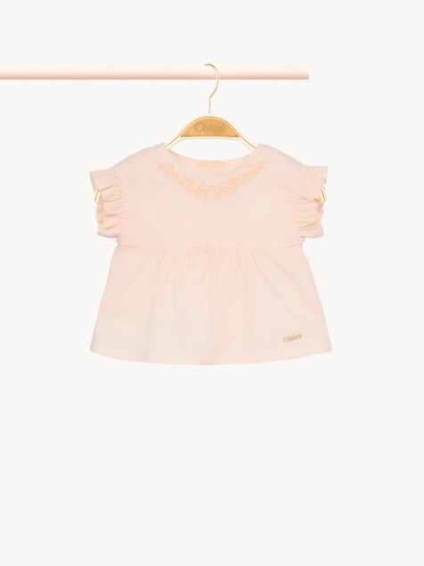 Set regalo per neonata con top e bloomer