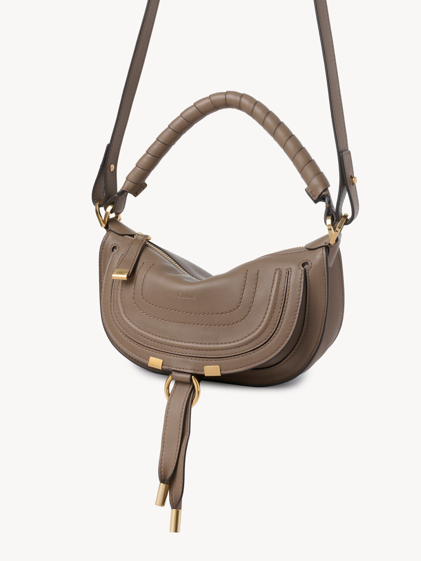 Mini Marcie shoulder bag in soft leather - 3.0