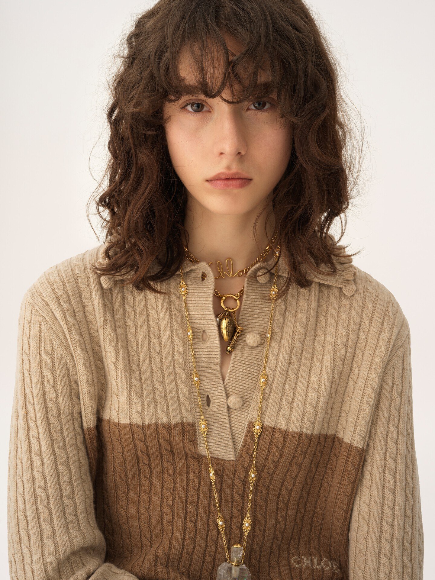 Collar sweater in a wool & cashmere knit - 6