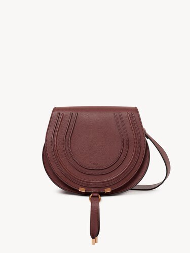 Sac port&eacute; &eacute;paule Marcie en cuir grain&eacute; - 2