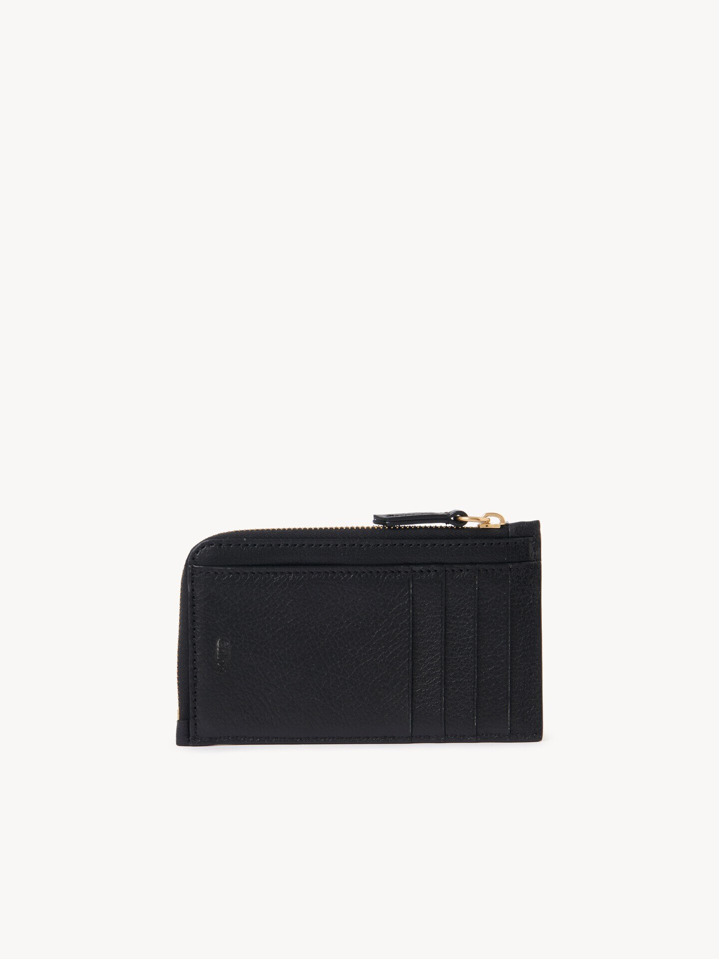 Small Paddington purse with card slots in grained leather - 3.0