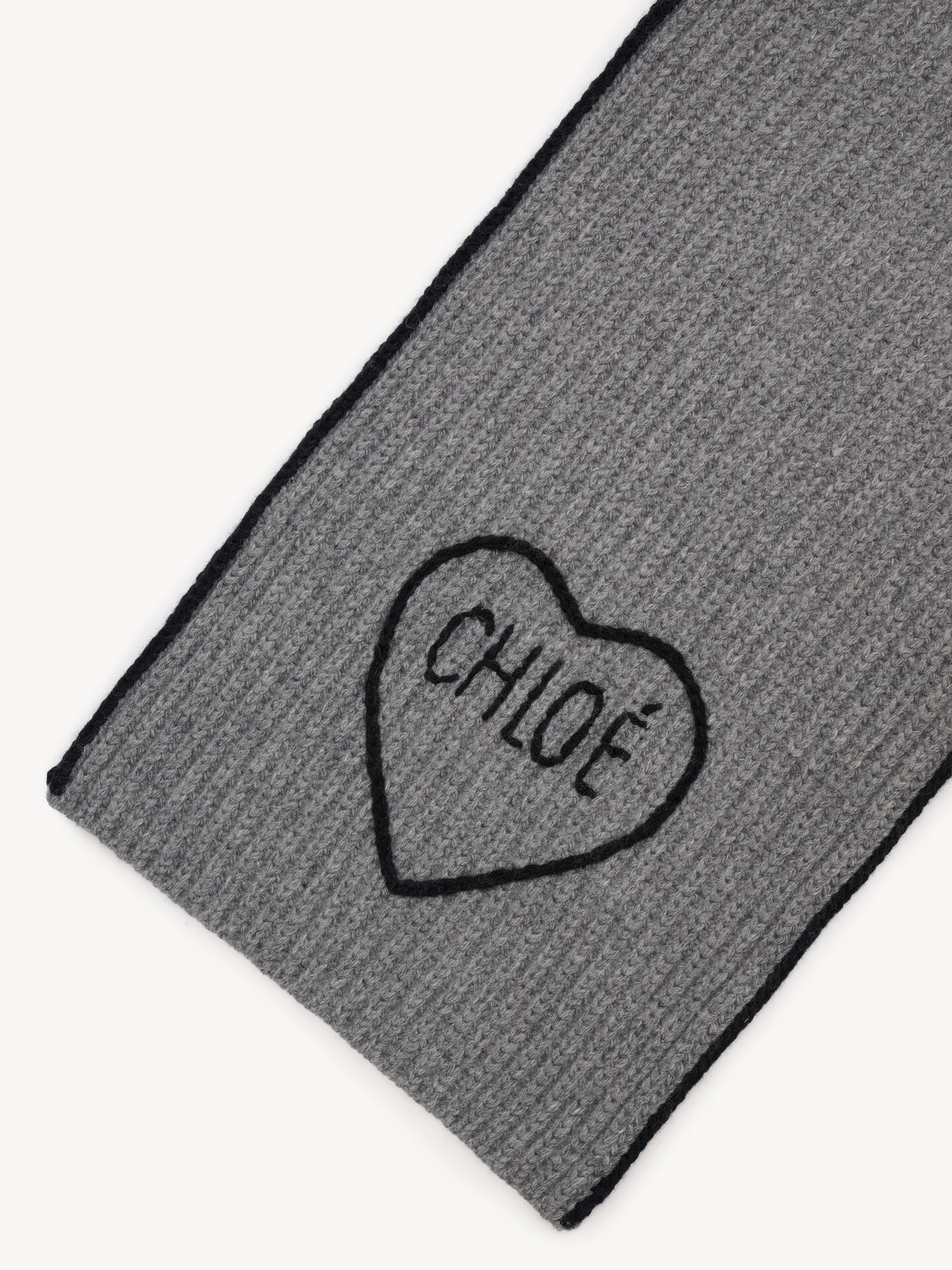 The Chlo&eacute; Encoeur scarf in wool & cashmere - 4